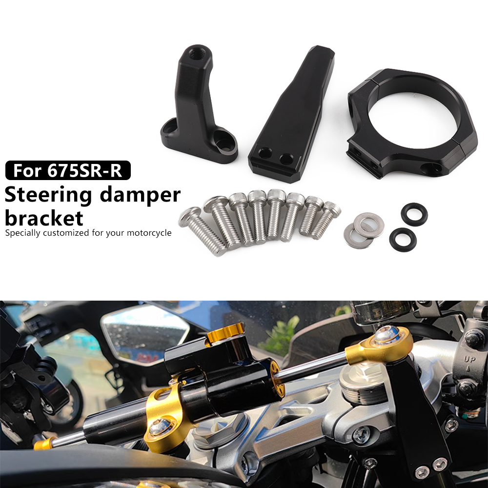 Neues Motorrad 675SR-R Dämpfer – Steering Damper Stabilizer Kit Cnc Bewertung und Preis
