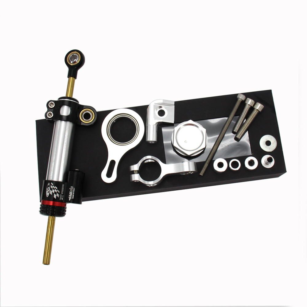 CNC-Aluminium, verstellbarer M – Steering Damper Stabilizer Kit Cnc Bewertung und Preis
