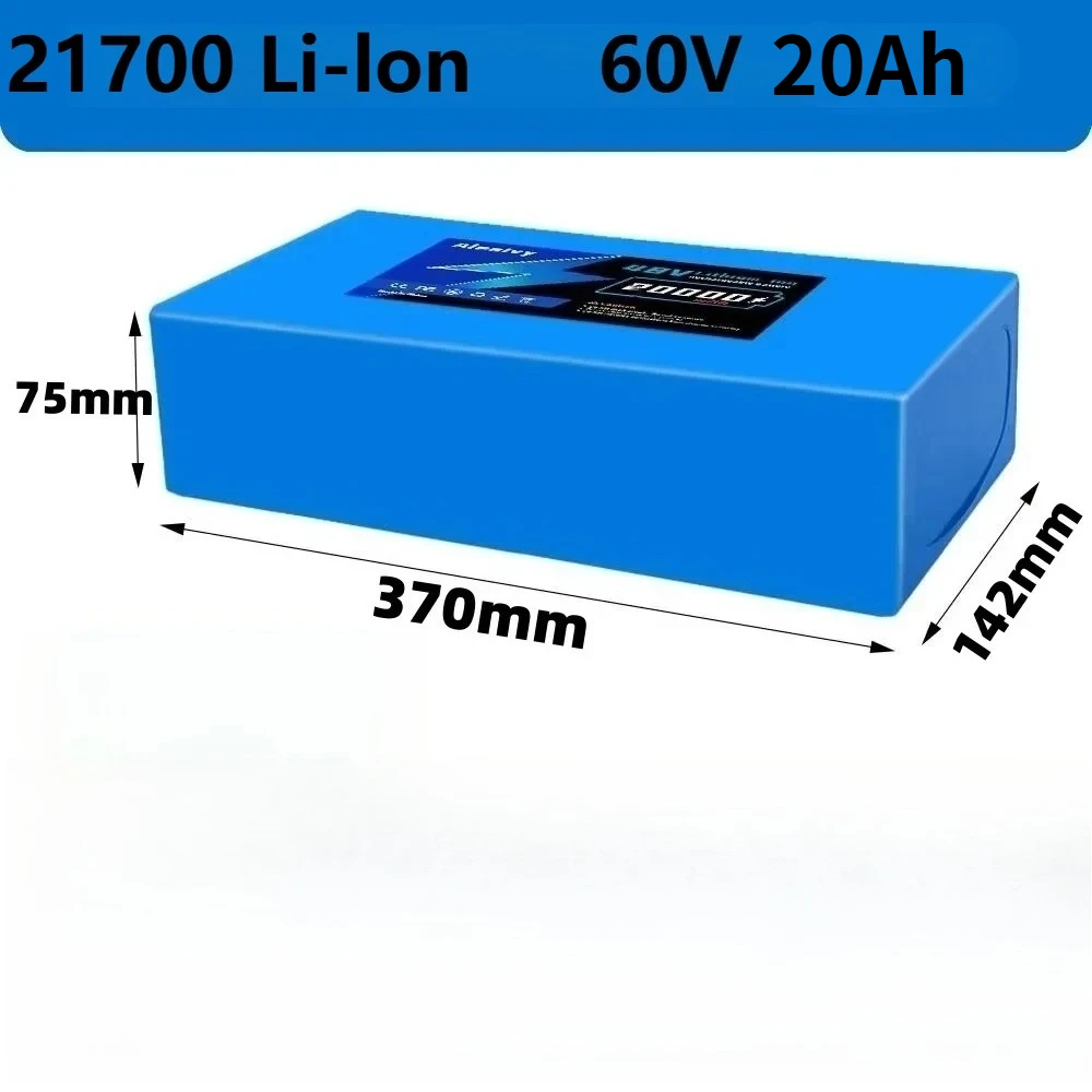 16S6P Aleaivy 60V 20Ah Lithium – 60V 30Ah 21700 Battery Pack Bewertung und Preis