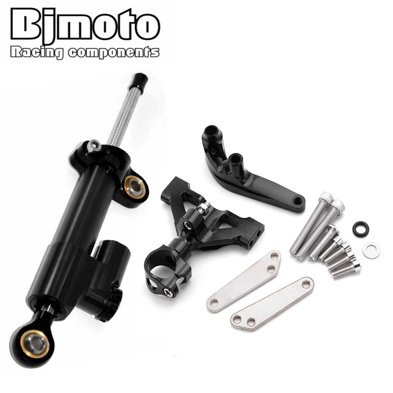 BJMOTO Motorrad Lenkungsdämpfe – Steering Damper Stabilizer Kit Cnc Bewertung und Preis